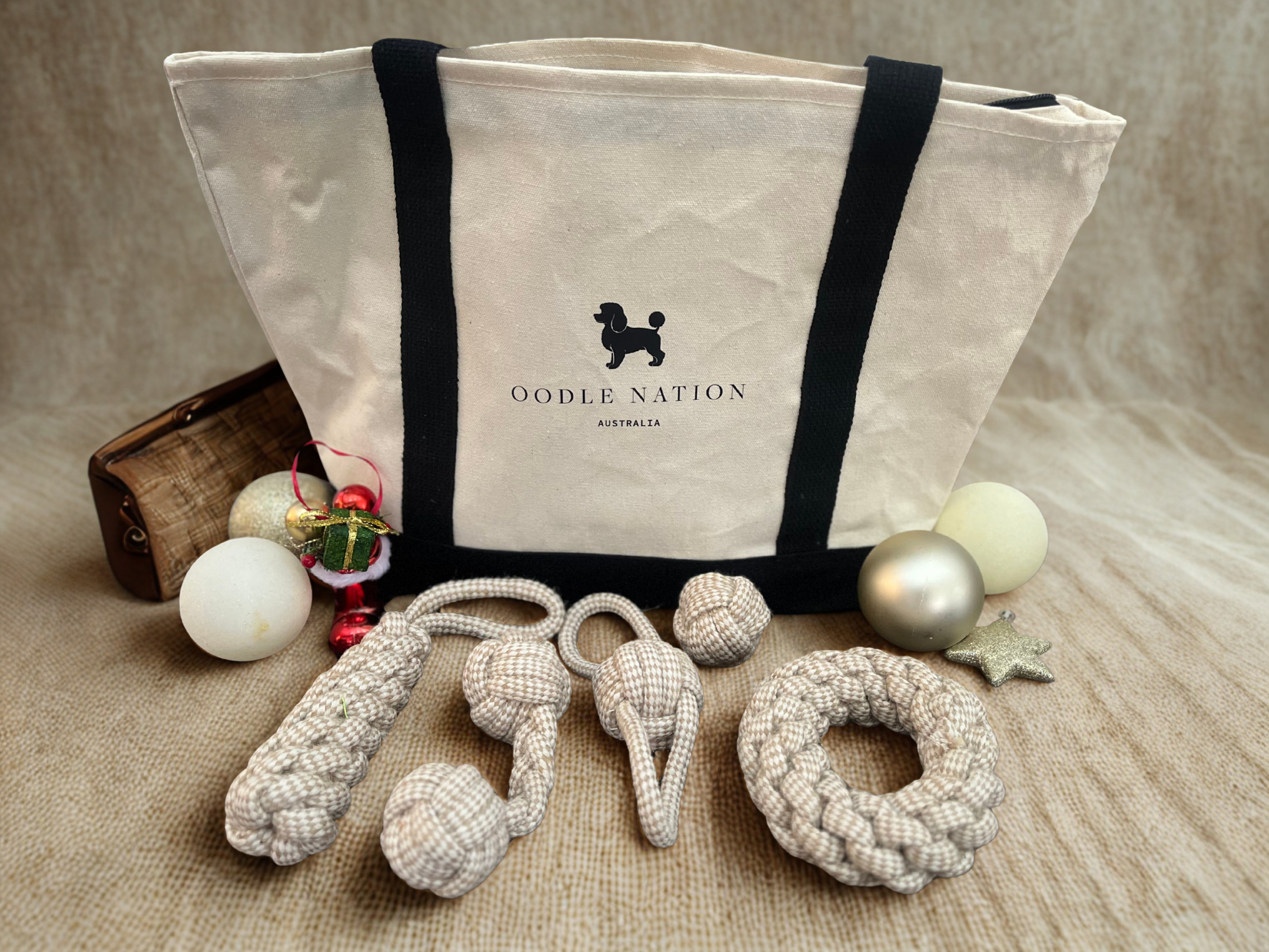 Linen Dog Toy Bundle