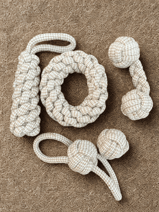 Linen Dog Toy Bundle